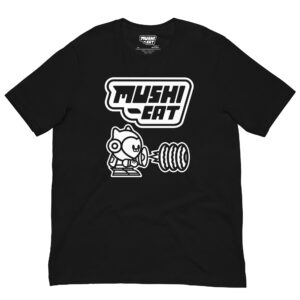 MUSHICAT White Logo T-Shirt