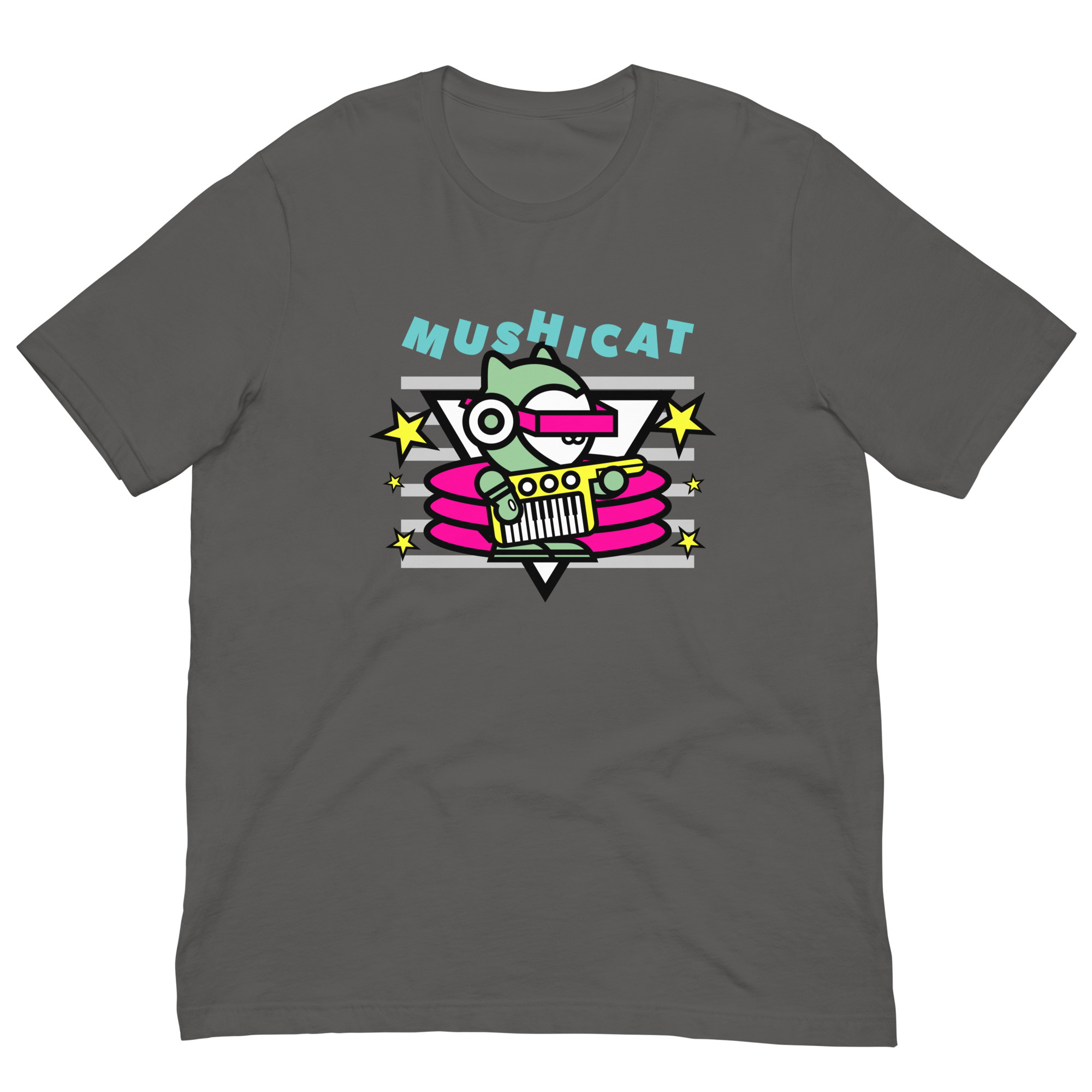 MUSHICAT Keytar T-Shirt - Image 2