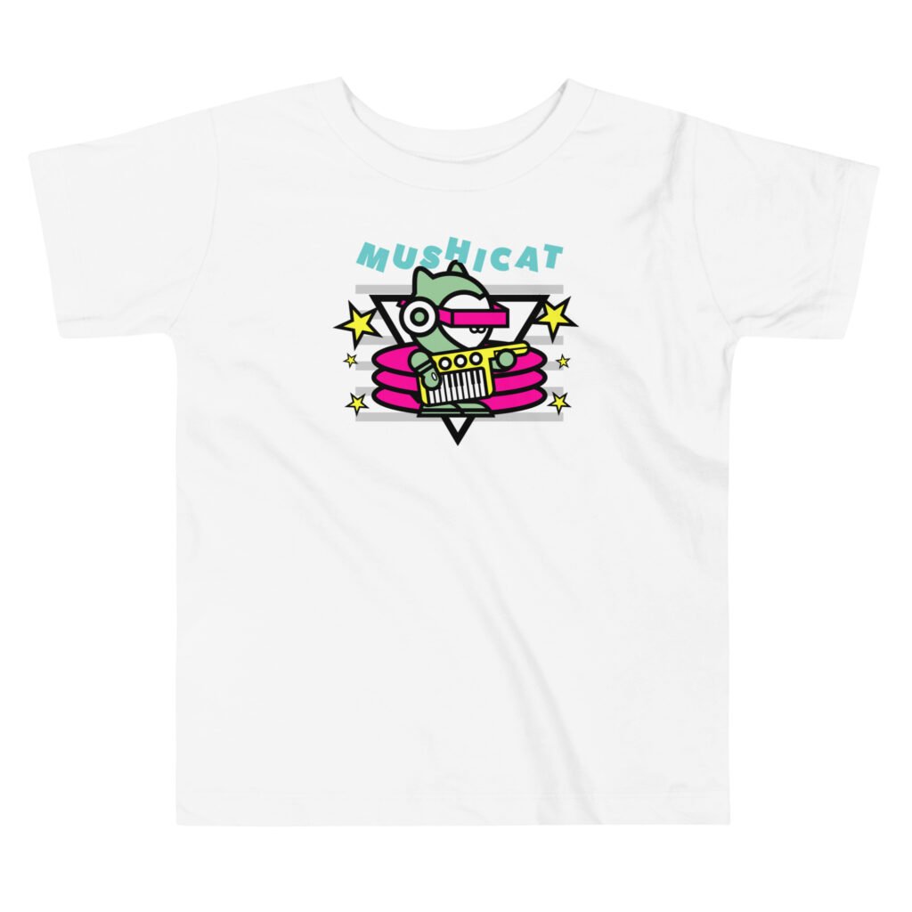 MUSHICAT Keytar - Toddler T-Shirt