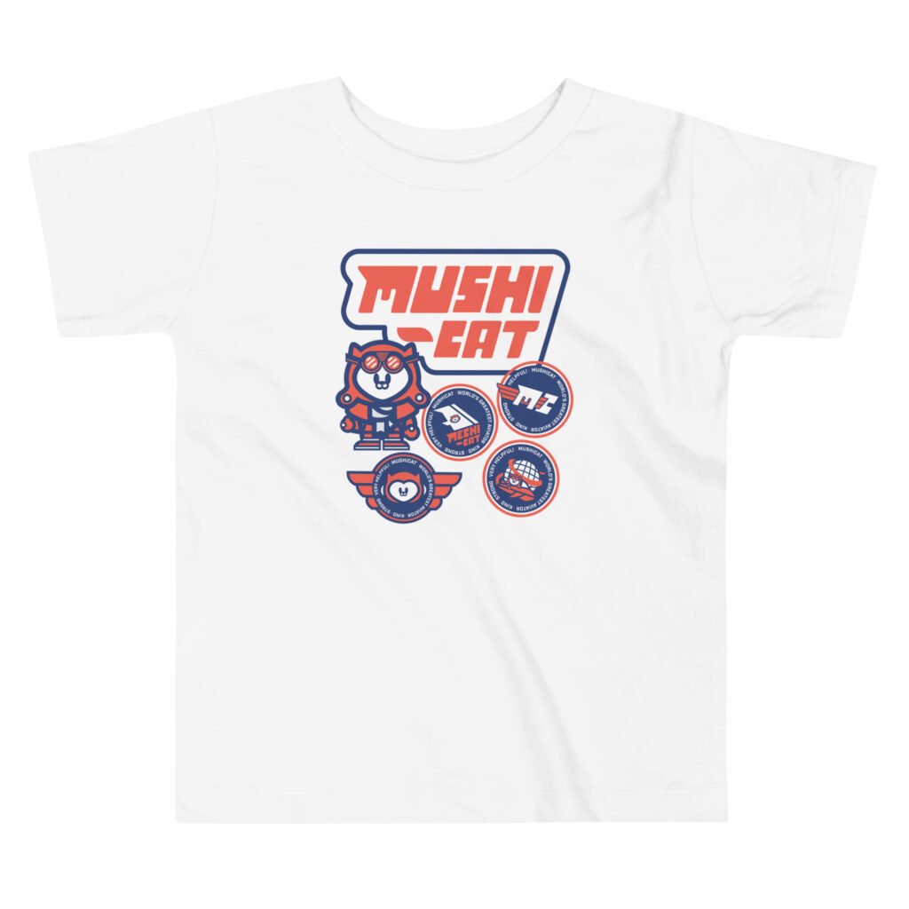 MUSHICAT Aviator - Toddler T-Shirt