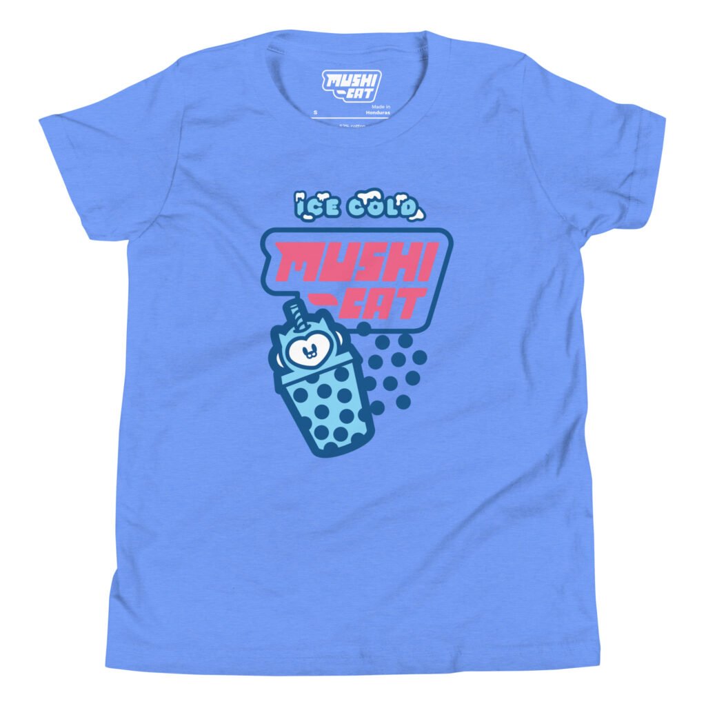 MUSHICAT Boba - Youth T-Shirt