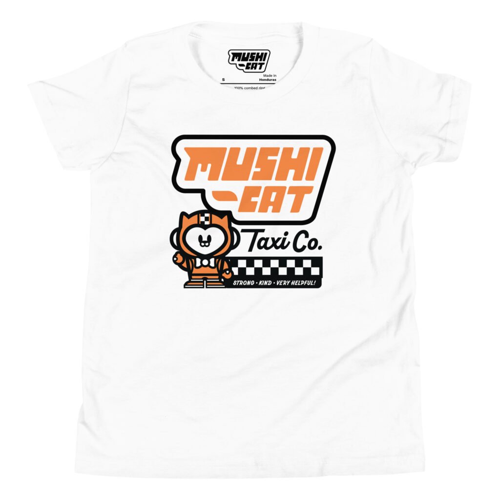 MUSHICAT Taxi Co. - Youth T-Shirt