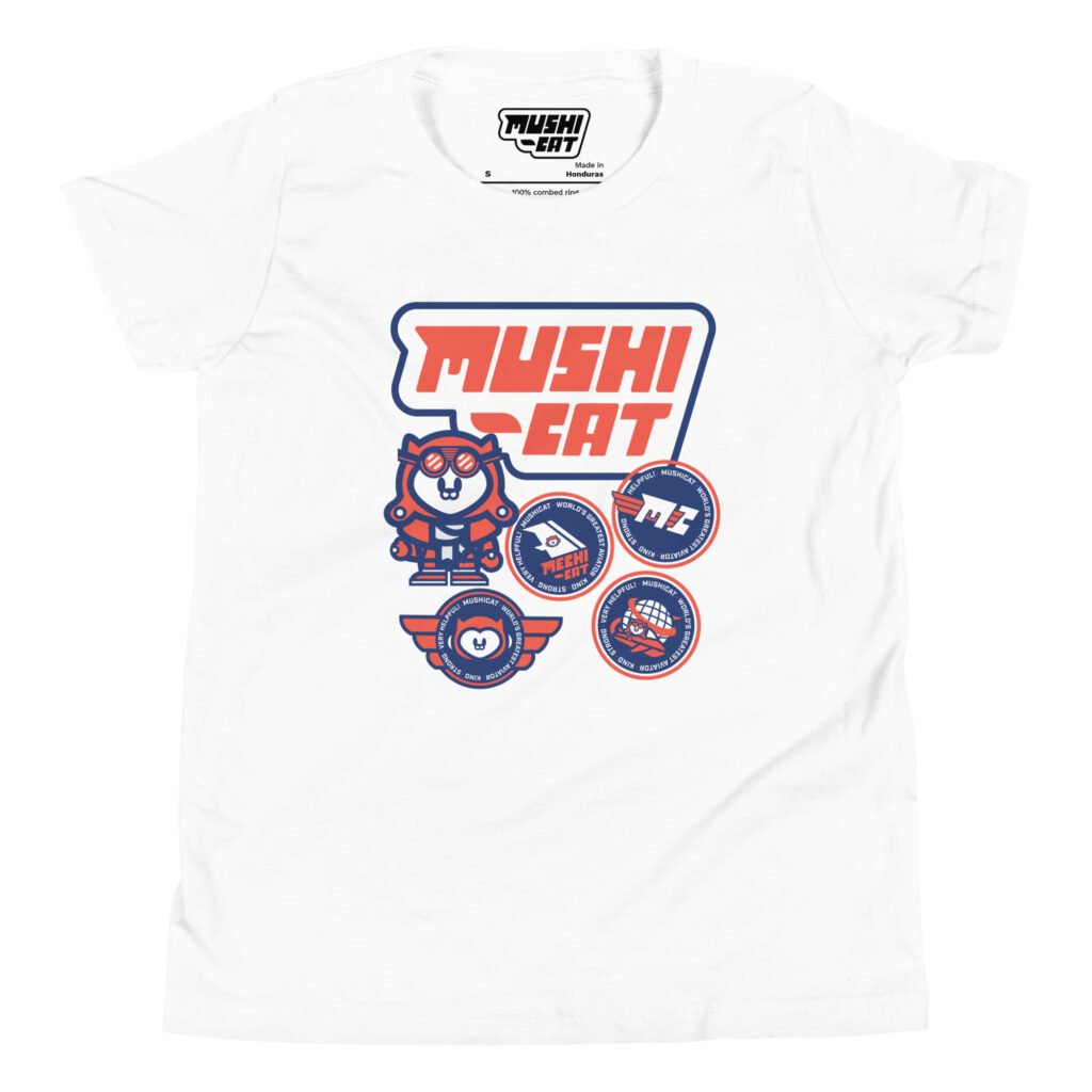 MUSHICAT Aviator - Youth T-Shirt