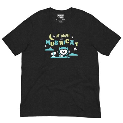 At Night With MUSHICAT T-Shirt